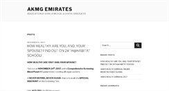 Desktop Screenshot of akmgemirates.org