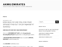 Tablet Screenshot of akmgemirates.org